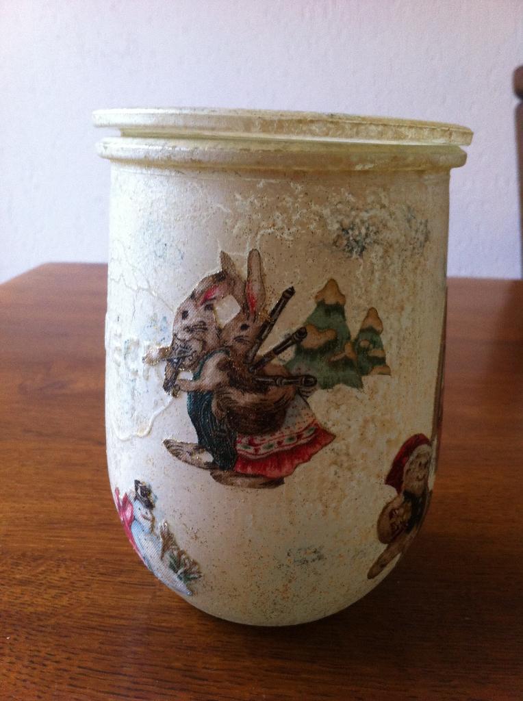 Kerstpot met Deksel van Glas Nieuw, Diversen, Kerst, Ophalen of Verzenden, Nieuw