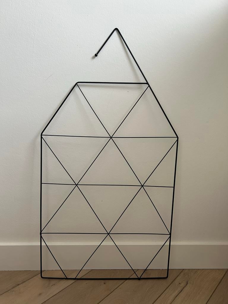 Metalen kaartenhouder / fotohouder - Nieuw, Zwart, Nieuw, Ophalen of Verzenden, Metaal