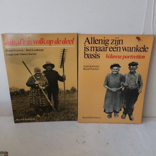 Veluwe 2 boeken Overeem Kalmann Veluwse hoeven SET PRIJS, Ophalen of Verzenden, Gelezen