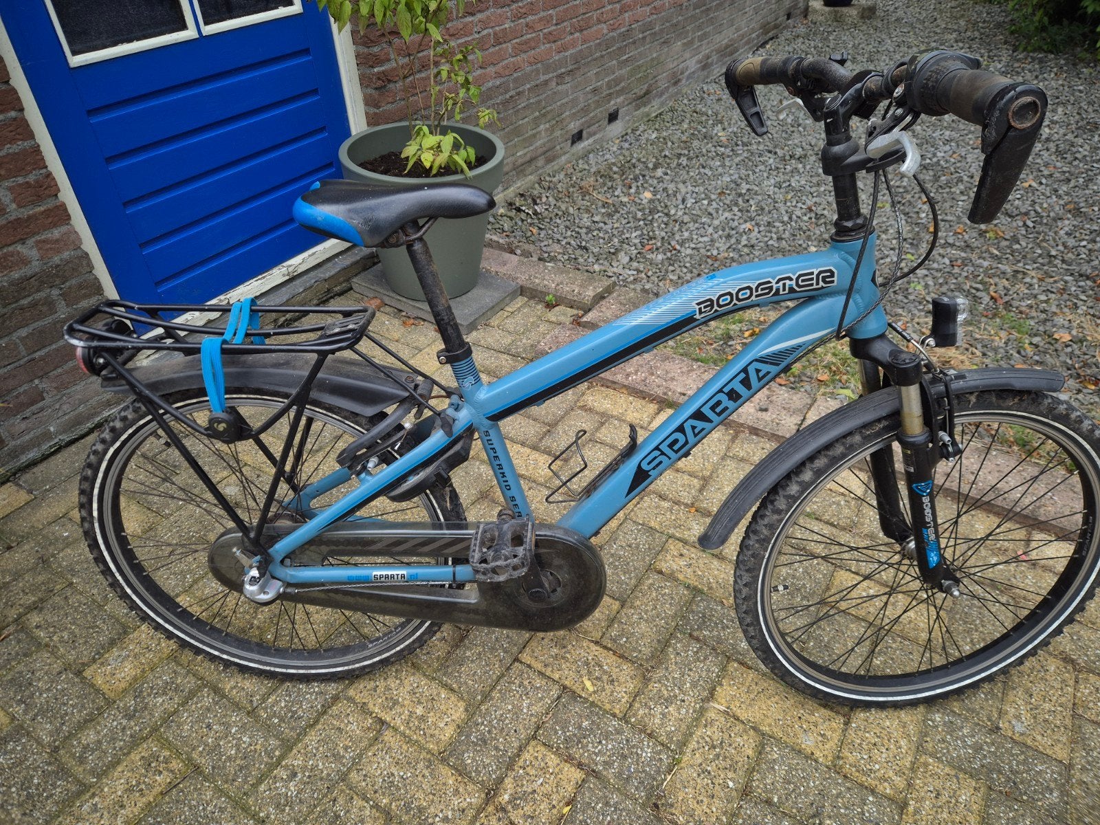 Sparta Booster 24 inch kinderfiets met 3 versnellingen, Ophalen, Sparta, Gebruikt, Versnellingen