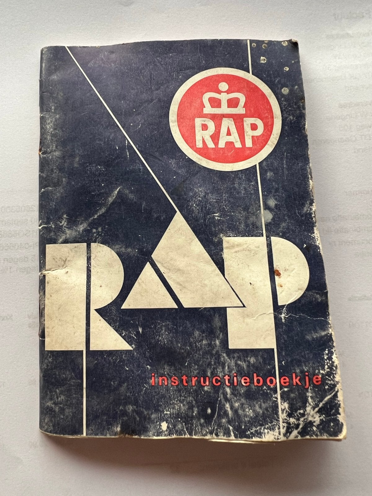 RAP Stokvis Bromfiets Instructieboekje (Gebruikt), Ophalen of Verzenden, Gebruikt