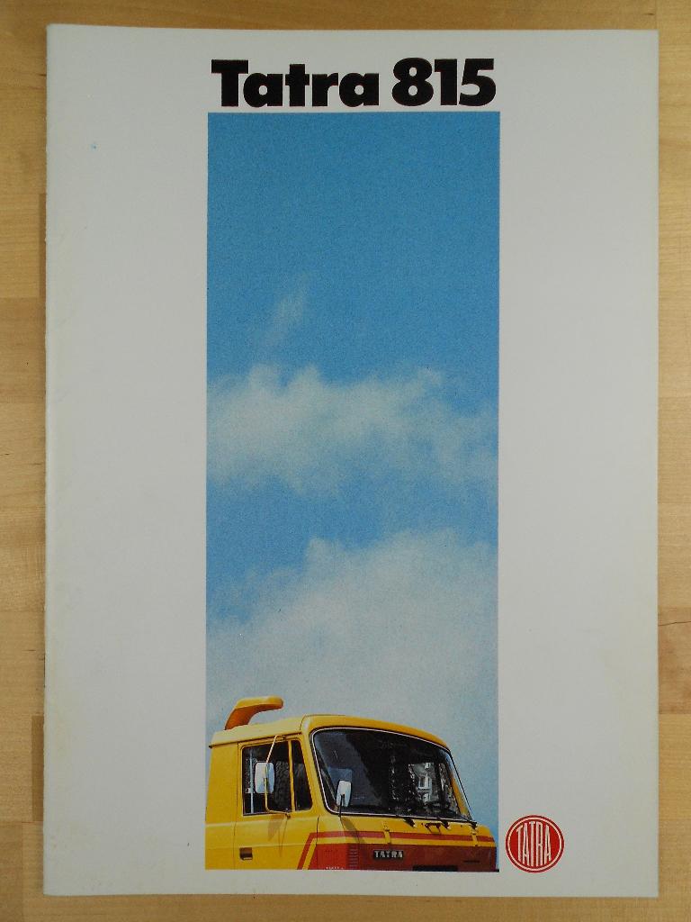 Tatra 815 Brochure 1986, Tatra, Ophalen of Verzenden, Zo goed als nieuw, Overige merken