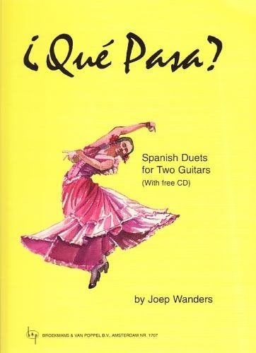 gitaar: Que Pasa - Spanish Duets for 2 Guitars + cd-leuk!, Overige genres, Ophalen of Verzenden, Thema, Gitaar