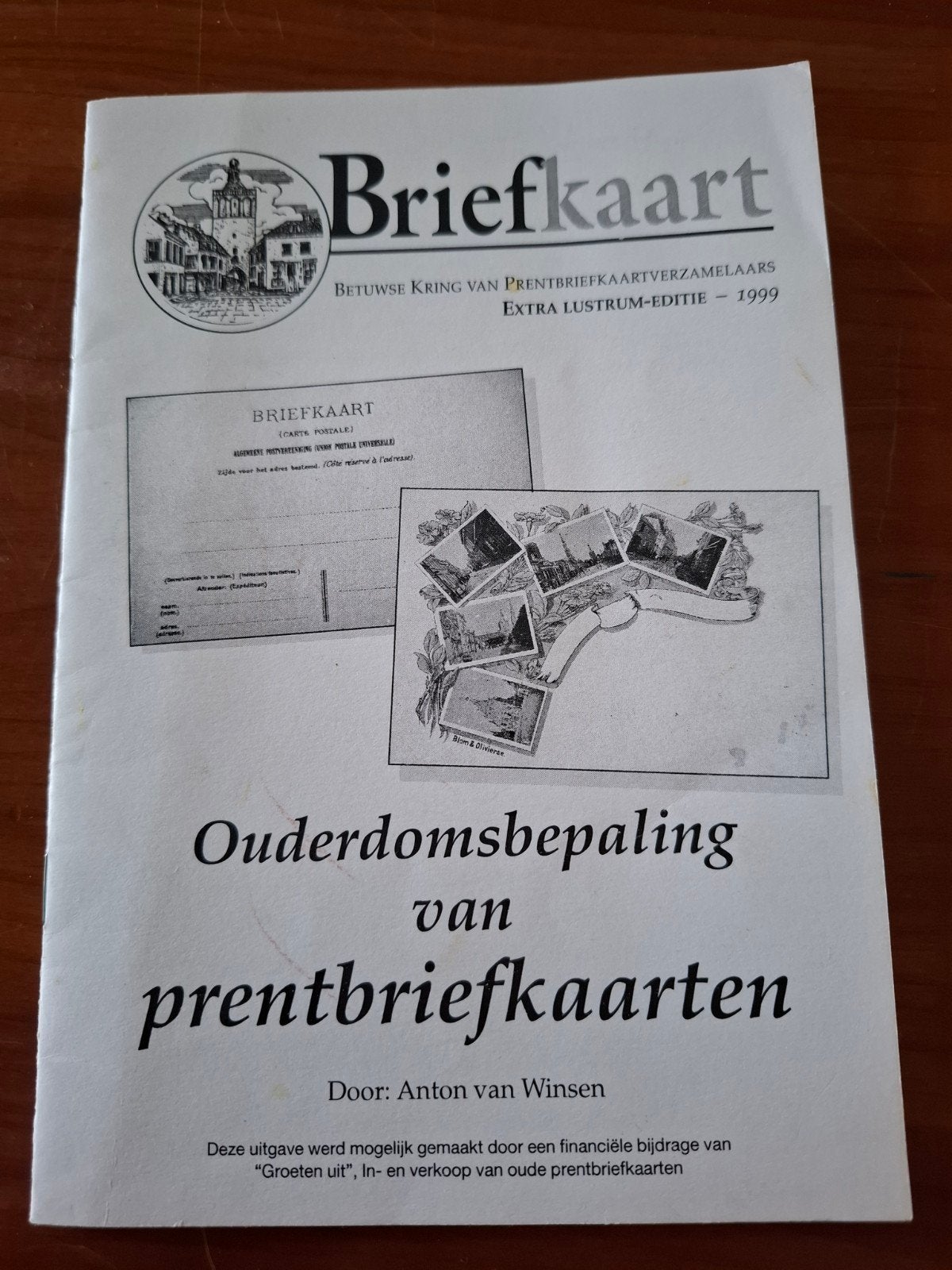 Ouderdomsbepaling van prentbriefkaarten Extra Lustrum-Editi, Postzegels en Munten, Postzegels | Toebehoren, Ophalen of Verzenden