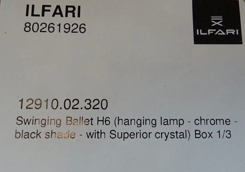 Ilfari Swinging Ballet H6 exclusief twv € 7000,00 nieuw!!, Huis en Inrichting, Info@ilfari.nl, Nieuw, Ophalen of Verzenden, Eichholtz Eric Kuster Terzani Richmond