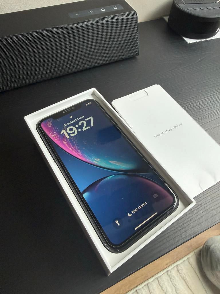 iPhone XR 64GB Zwart - Batterij 78%, Telecommunicatie, Mobiele telefoons | Apple iPhone, Zwart, IPhone XR, 78 %, Ophalen of Verzenden