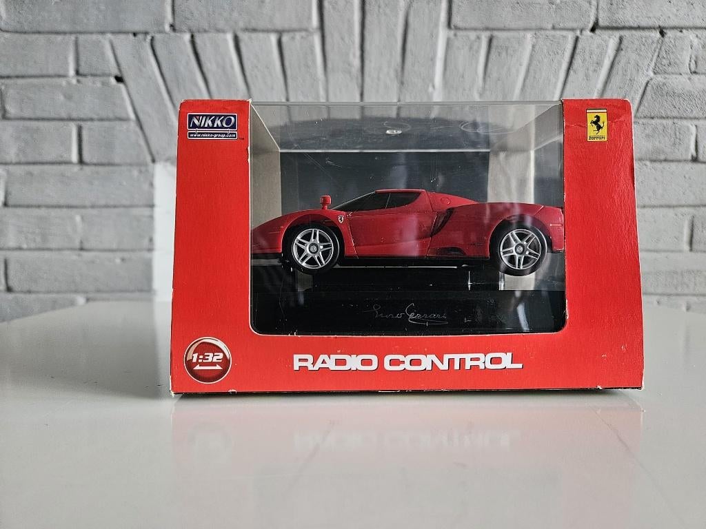 Nikko Ferrari Enzo RC Auto 1/32, Elektro, Ophalen of Verzenden, Zo goed als nieuw, Auto onroad