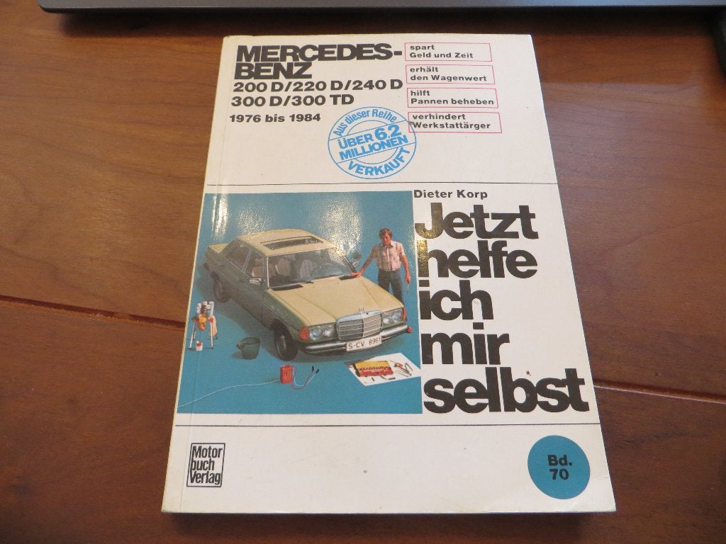 Jetzt helfe ich vraagbaak Mercedes 200D 220D 240D 300D W123, Ophalen of Verzenden