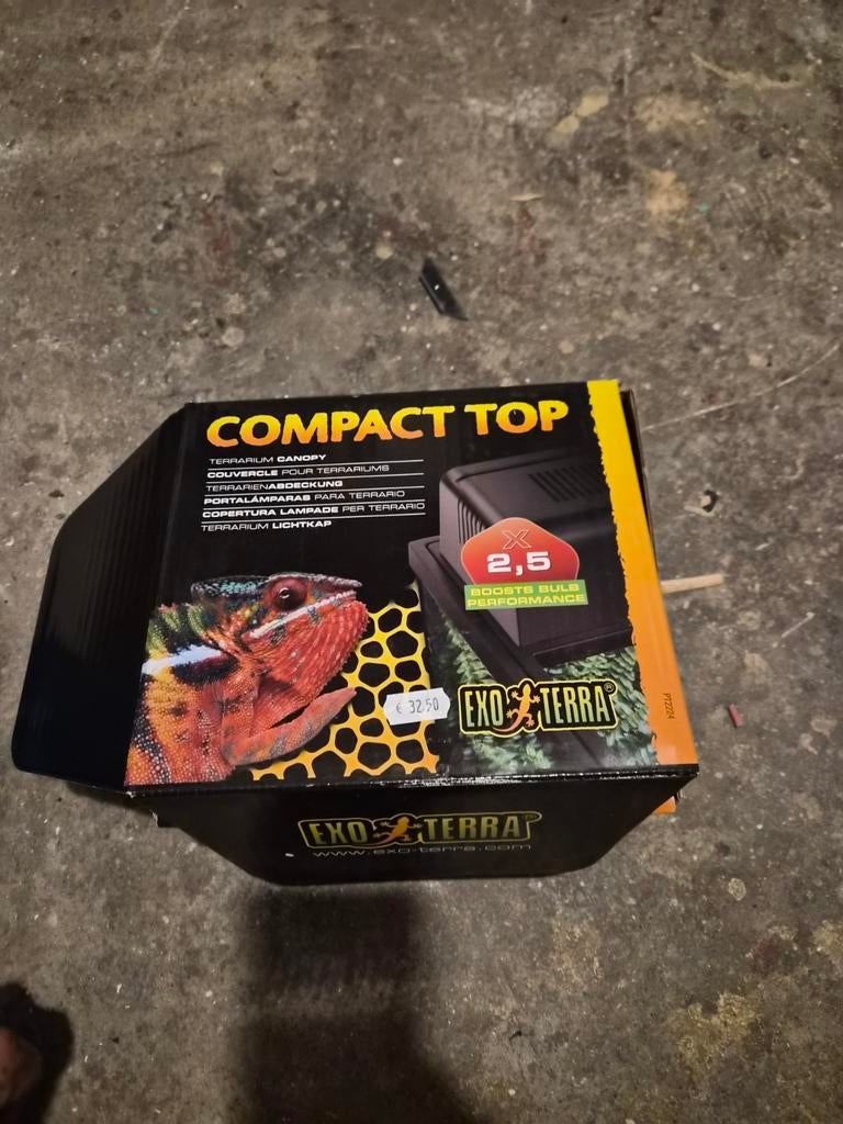 Terrarium compact top, Dieren en Toebehoren, Ophalen, Nieuw