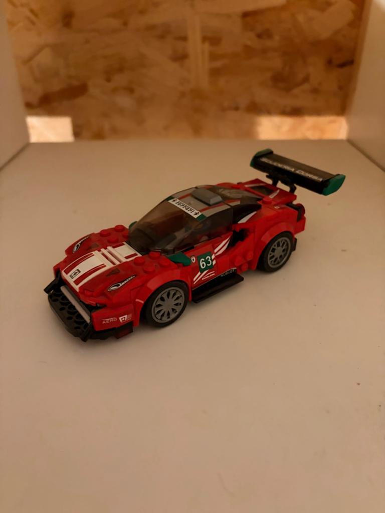 Lego Speed Champions Ferrari 488 GT3 Scuderia Corsa - 75886, Ophalen of Verzenden, Zo goed als nieuw