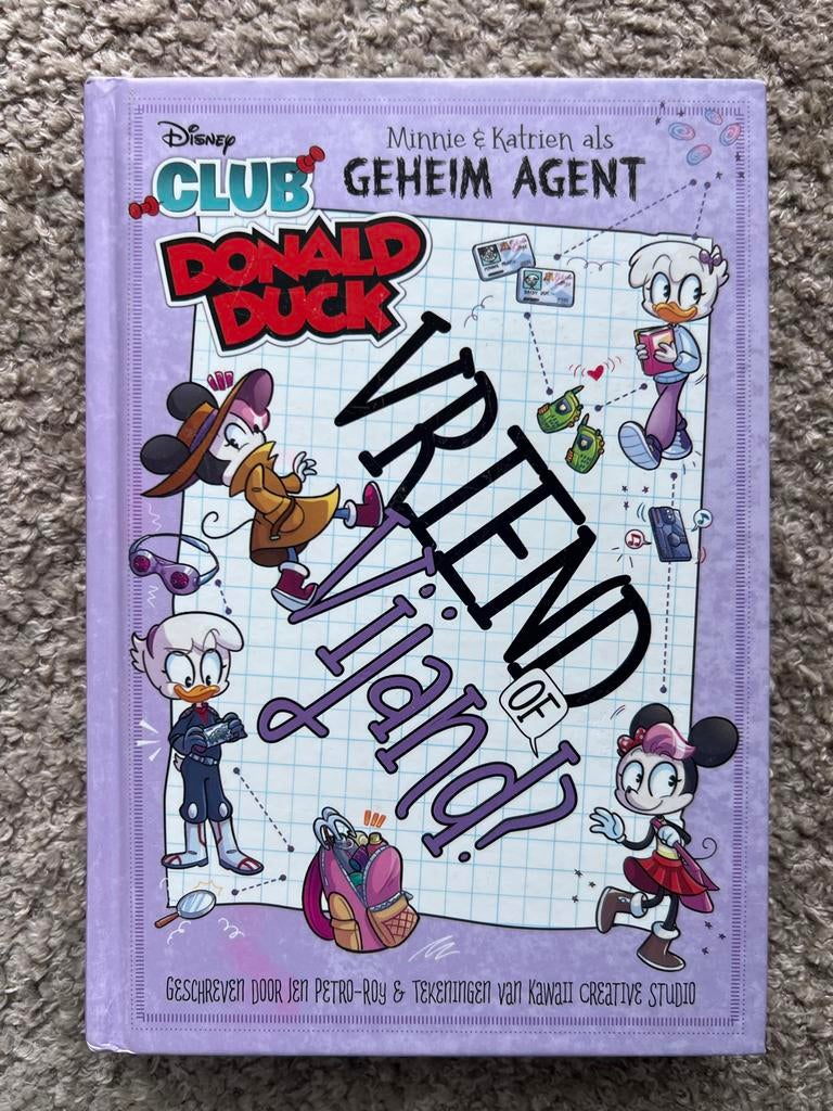 Donald Duck Club: Vriend of Vijand? Geheim Agent, Boeken, Stripboeken, Eén stripboek, Ophalen of Verzenden, Zo goed als nieuw
