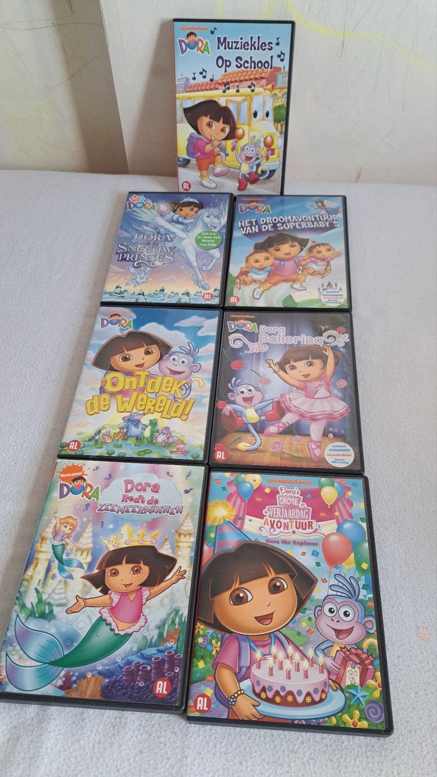 Dora the Explorer DVD Collectie - 7Films, Animatie, Verzenden, Alle leeftijden, Nederlands
