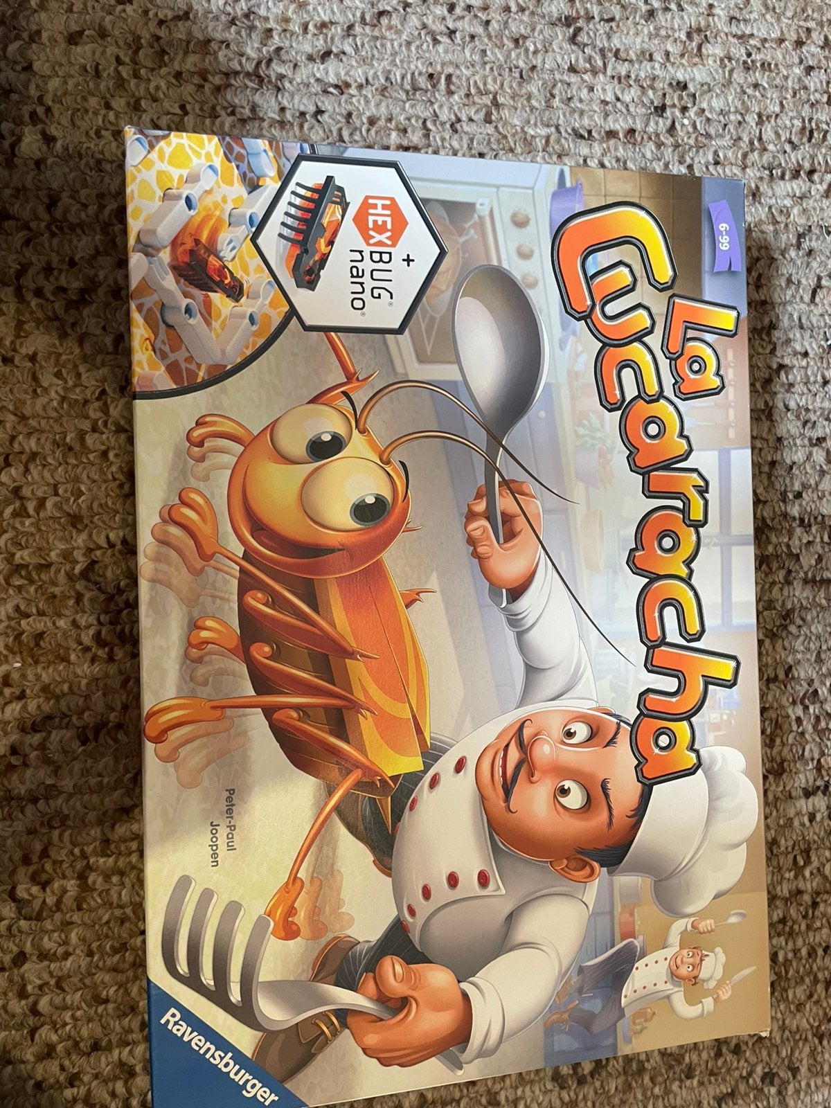Kakkerlakken spel, Ophalen, Zo goed als nieuw