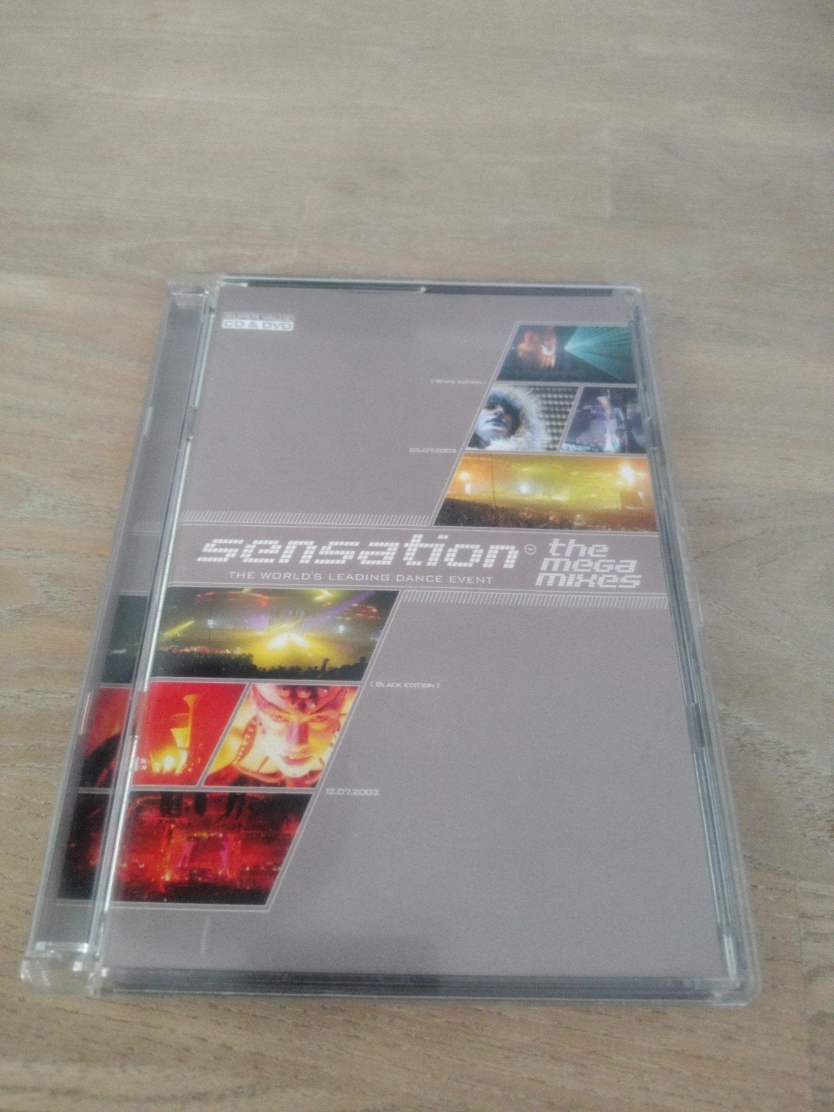 Sensation The Mega Mixes CD + DVD - Dance Event, Ophalen of Verzenden
