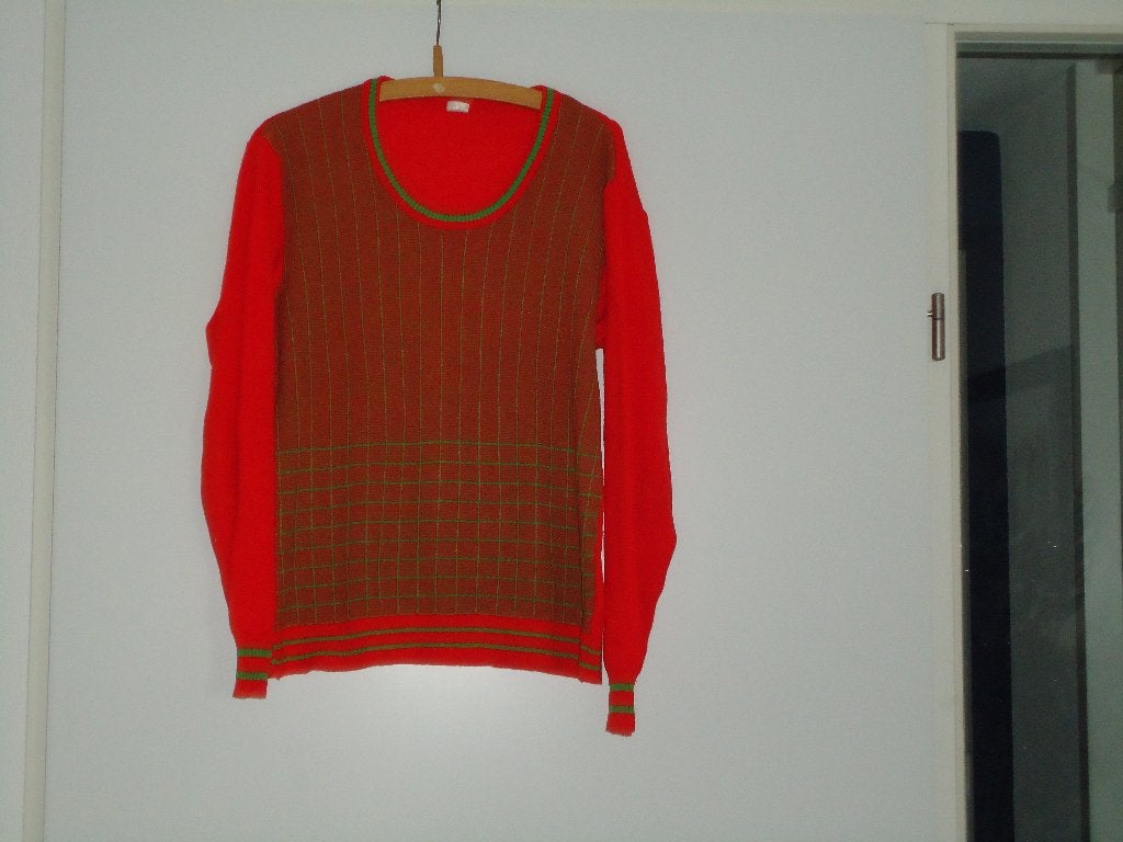 trui retro de bw = 100 en de lengte = 48/60, Maat 48/50 (M), Ophalen of Verzenden, Delano, Gedragen
