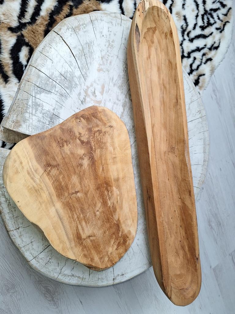Houten decoratie!, Ophalen, Rond, Hout
