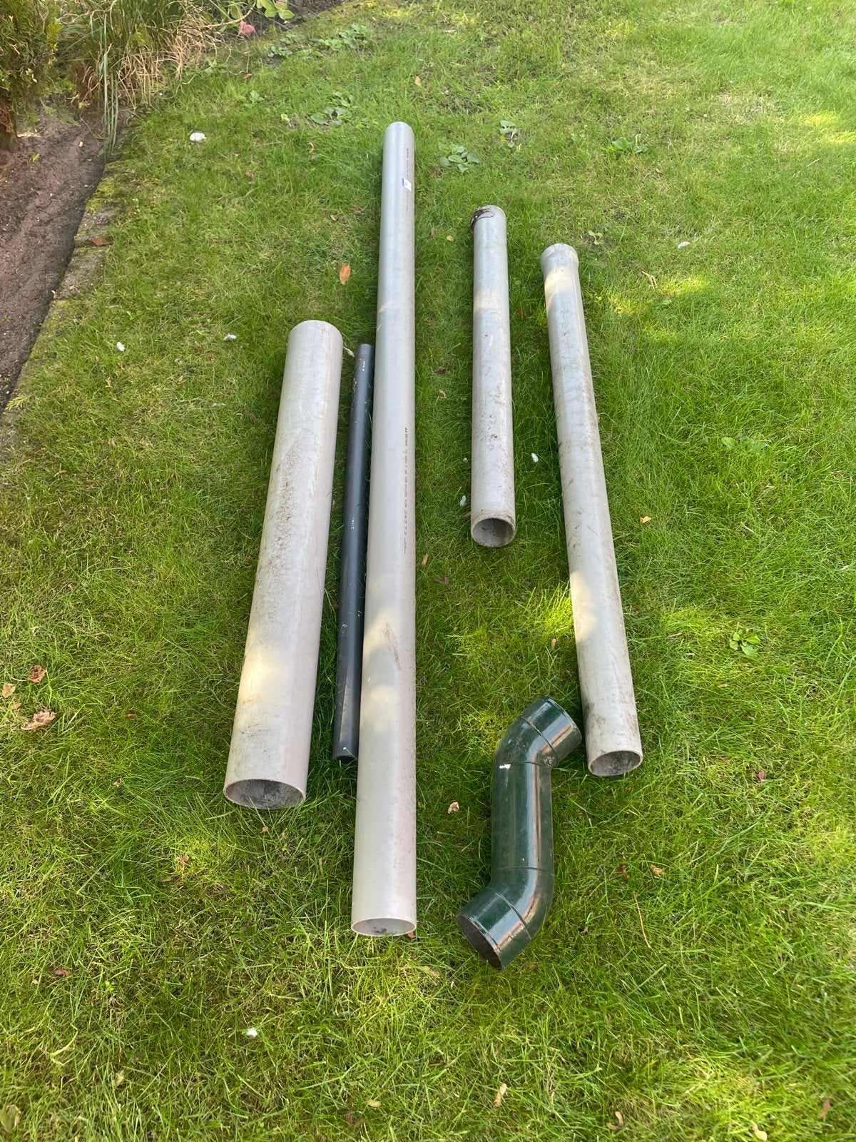 Diverse afvoerbuizen en bochten, gebruikt, Doe-het-zelf en Verbouw, Afvoer, Gebruikt, Pvc, 2 tot 4 meter