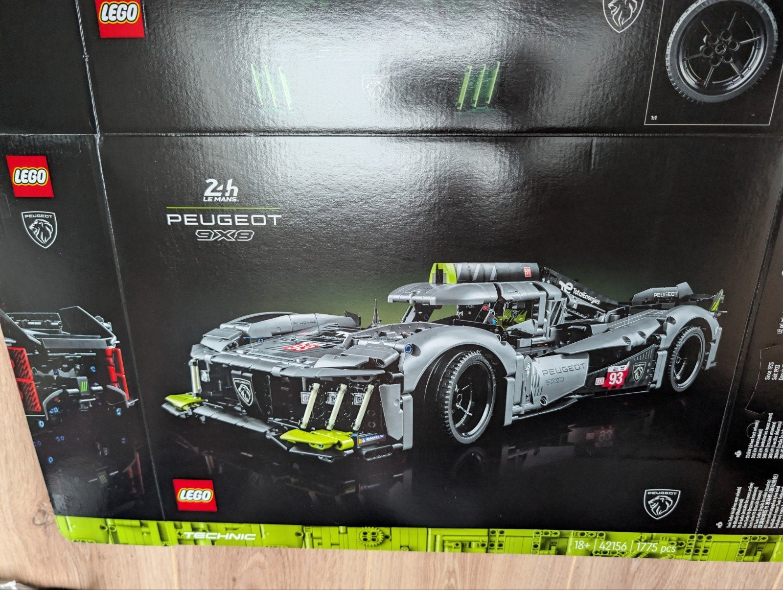 Lego Technic 42156 Peugeot 9X8 Le Mans Hybrid Hypercar, Lego, Ophalen of Verzenden, Zo goed als nieuw, Technic