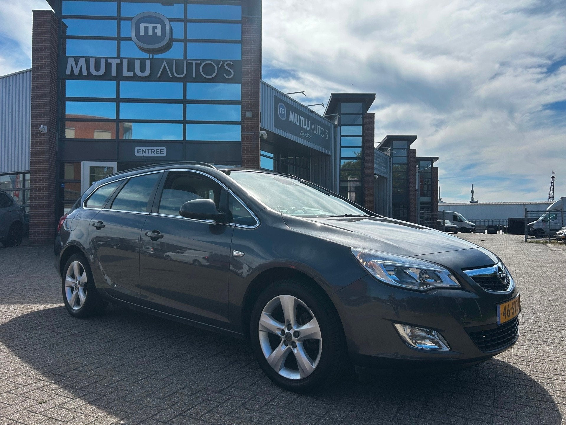 Opel Astra Sports Tourer 1.4 Turbo Edition Airco NAP APK, Voorwielaandrijving, Euro 5, Gebruikt, 4 cilinders