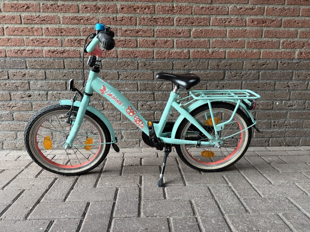 Alpina Girlpower 16 inch meisjesfiets – Leaf Green, Fietsen en Brommers, Ophalen of Verzenden, Zo goed als nieuw, 16 inch, Alpina Girlpower