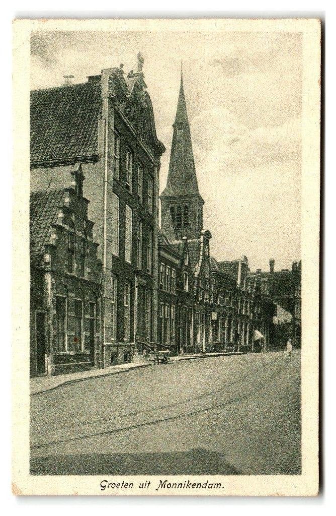 Monnickendam, Groeten uit Monnickendam, Verzenden, 1920 tot 1940, Ongelopen, Noord-Holland