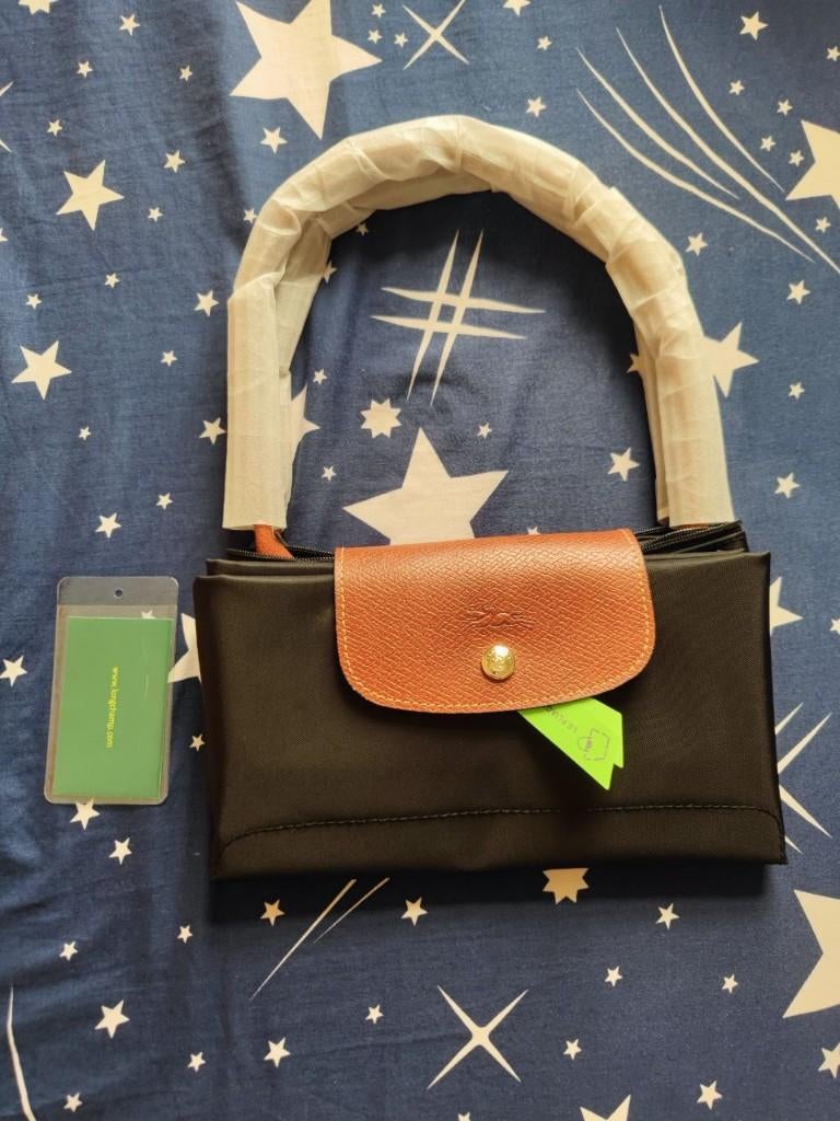 Schoudertas Longchamp Le Pliage Original Maat L, Verzenden, Nieuw, Zwart, Handtas