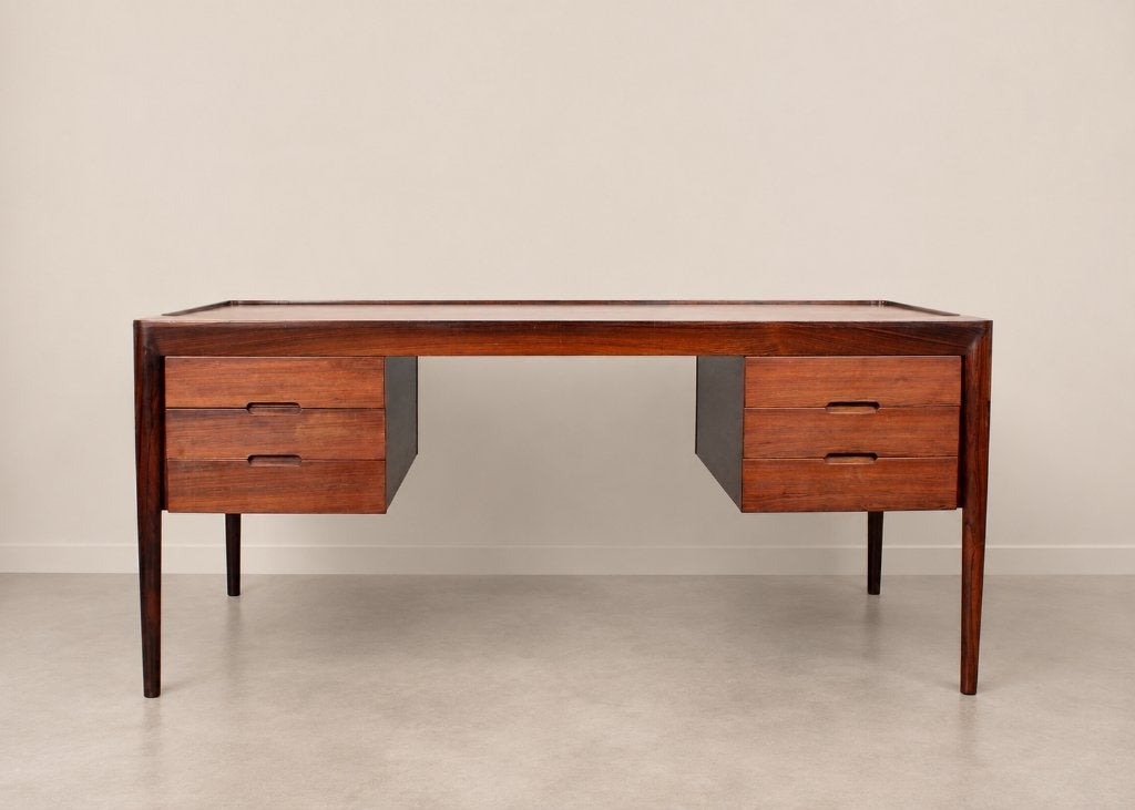 Vintage Deens design HASLEV bureau - model 66 - Danish desk, Ophalen, Gebruikt