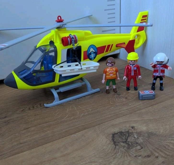 Playmobil Helikopter met Reddingsbrancard 5428, Ophalen of Verzenden, Jongen of Meisje