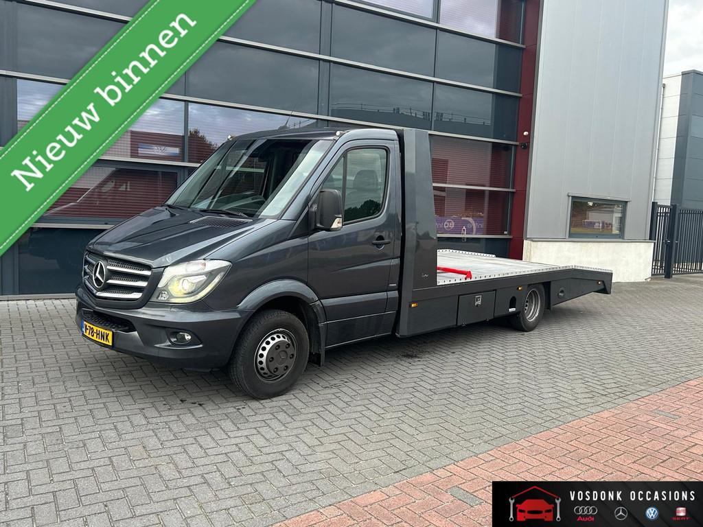 Mercedes Sprinter bestel 519 Oprijwagen/Tijhof/Luchvering/To, Automaat, Euro 6, 190 pk, 2987 cc