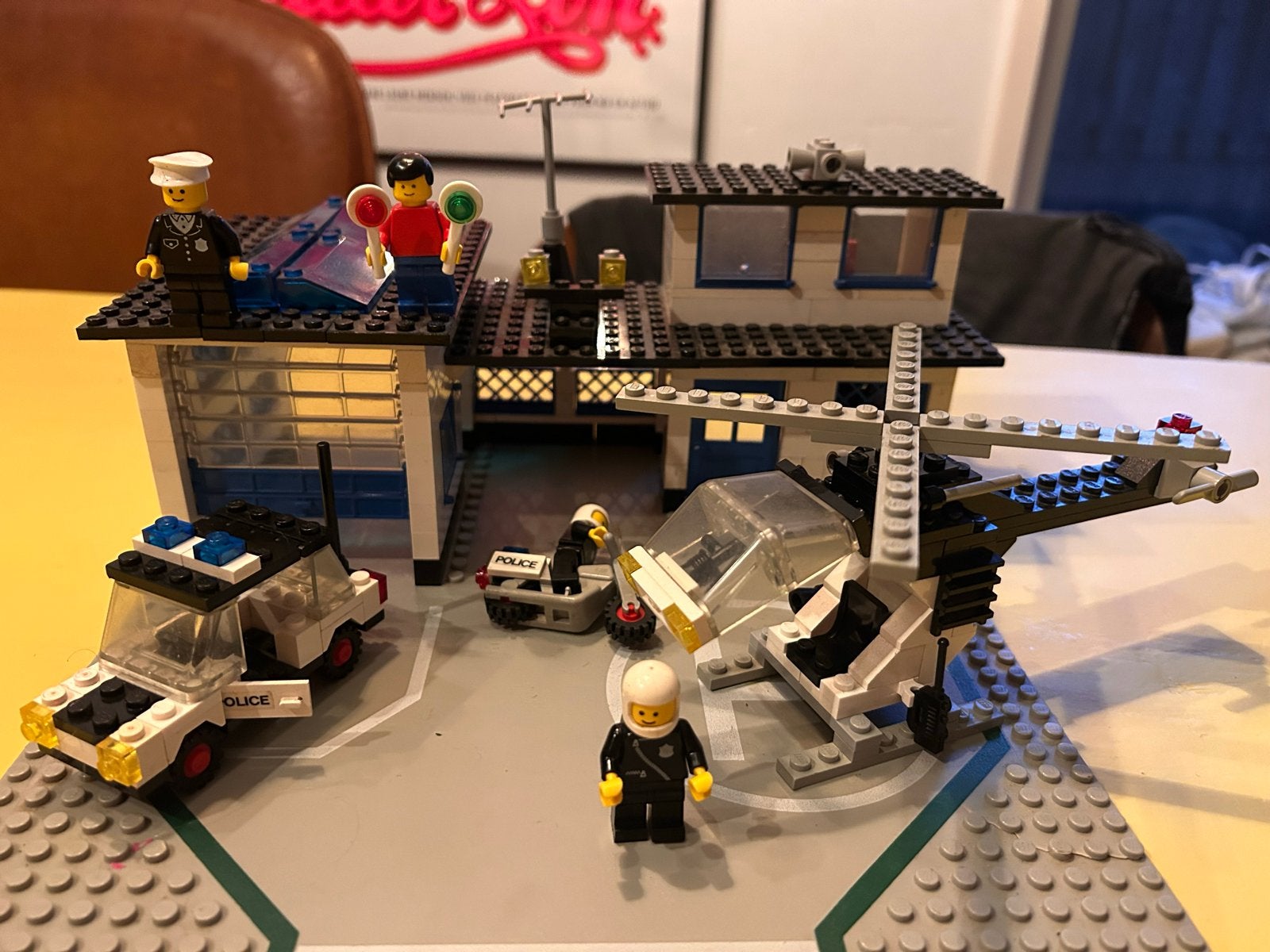 LEGO legoland 6384 Politiebureau / police station, Ophalen of Verzenden, Gebruikt