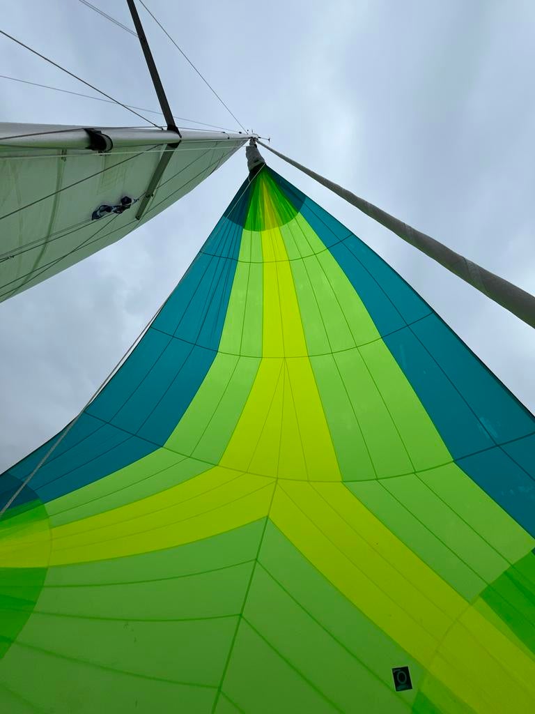 Gennaker met slurf en launchbag - Voorlijk 11,25m, 6 meter of meer, Zo goed als nieuw, Genaker, Ophalen