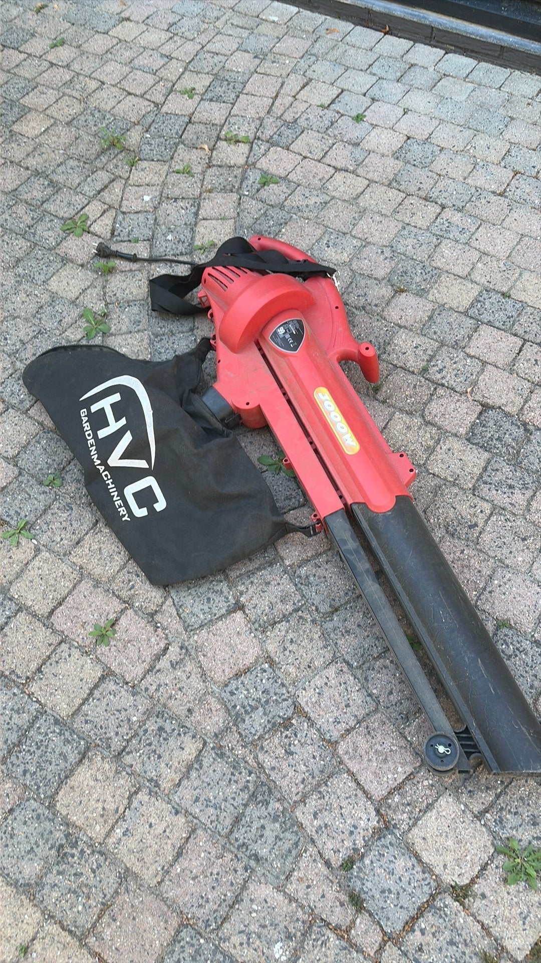 Bladblazer / zuiger cranenvroek 3000 watt, Ophalen, Zo goed als nieuw, Elektrisch