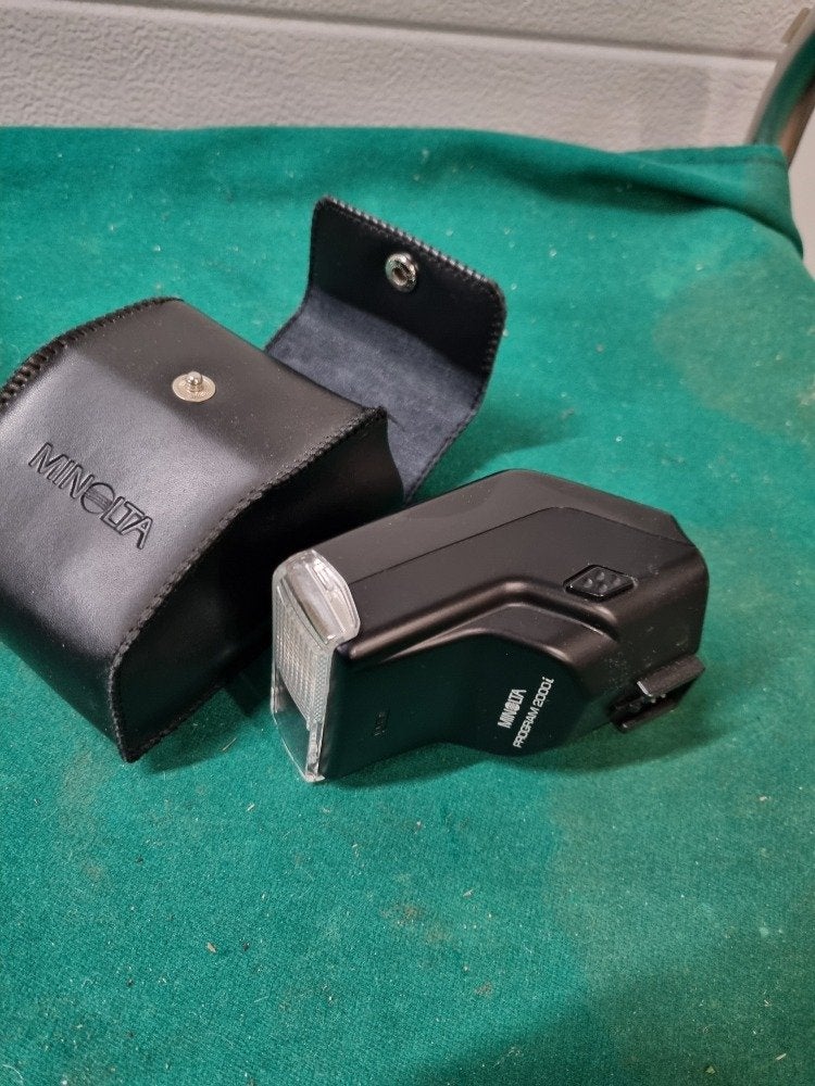 minolta program 2000i flitser, Ophalen of Verzenden, 'T Olde Gre-j, Info@toldegrej.nl, Endepoelstraat 20f Didam