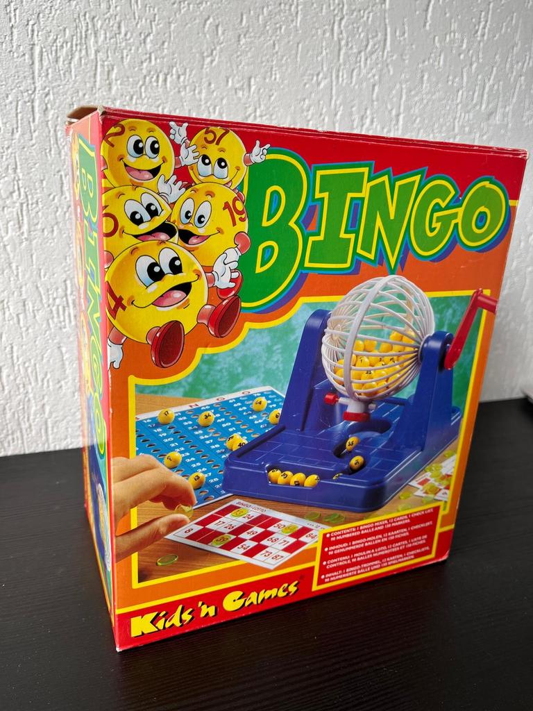 Bingo Spel met Bingomolen - Kids 'n Games, Hobby en Vrije tijd, Gezelschapsspellen | Bordspellen, Vijf spelers of meer, Ophalen of Verzenden