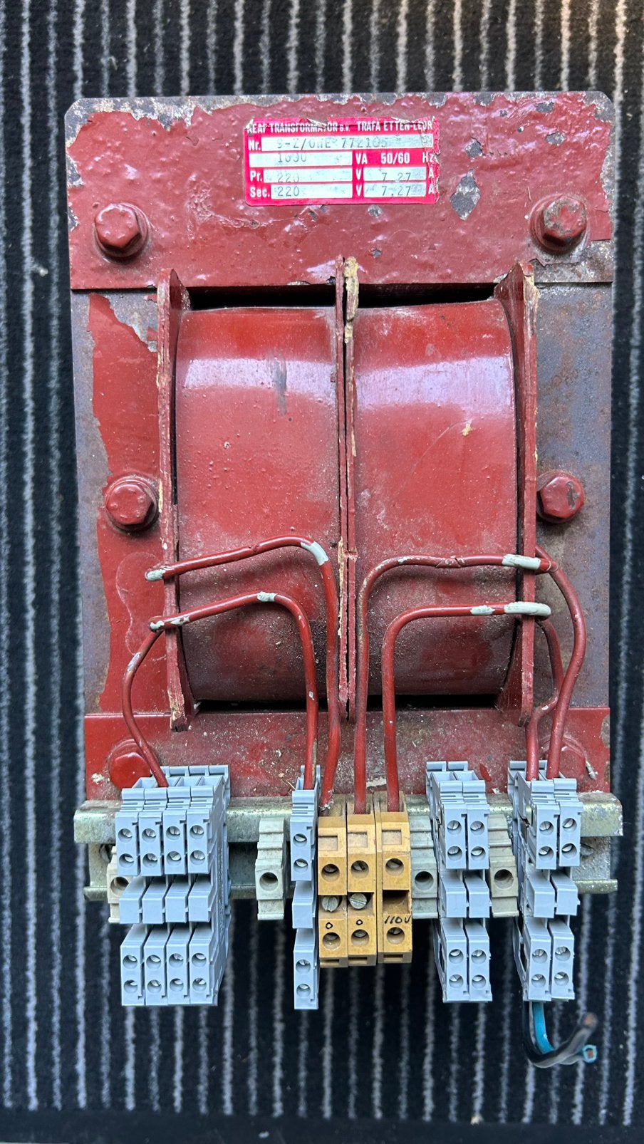 Scheidingstransformator 1600VA-220V-50/60Hz, Ophalen, Gebruikt, Overige typen