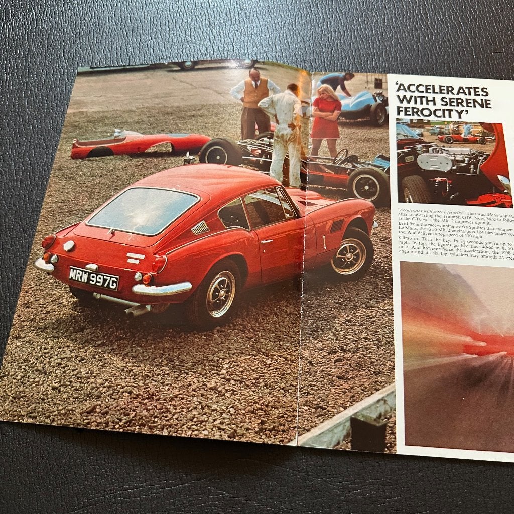 #22) TRIUMPH GT6 Mk2 - 1969, Verzenden, Gelezen, Overige merken