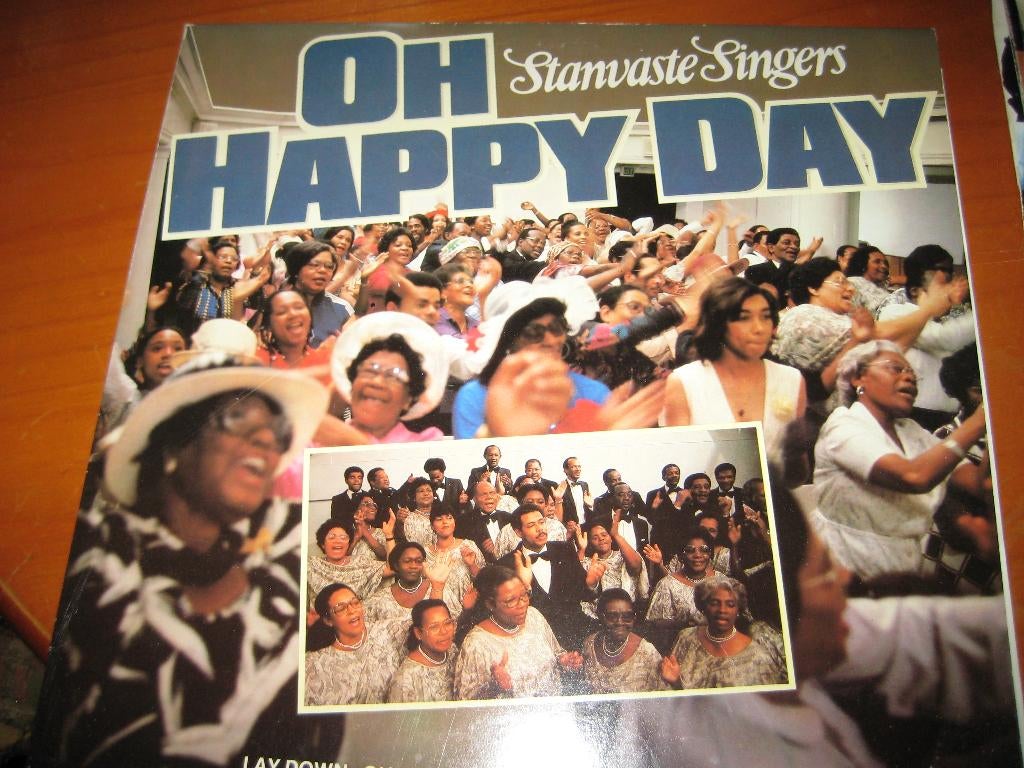 LP, Stanvaste Singers: Oh Happy Day, Cd's en Dvd's, Vinyl | Pop, Ophalen of Verzenden, Zo goed als nieuw, 12 inch