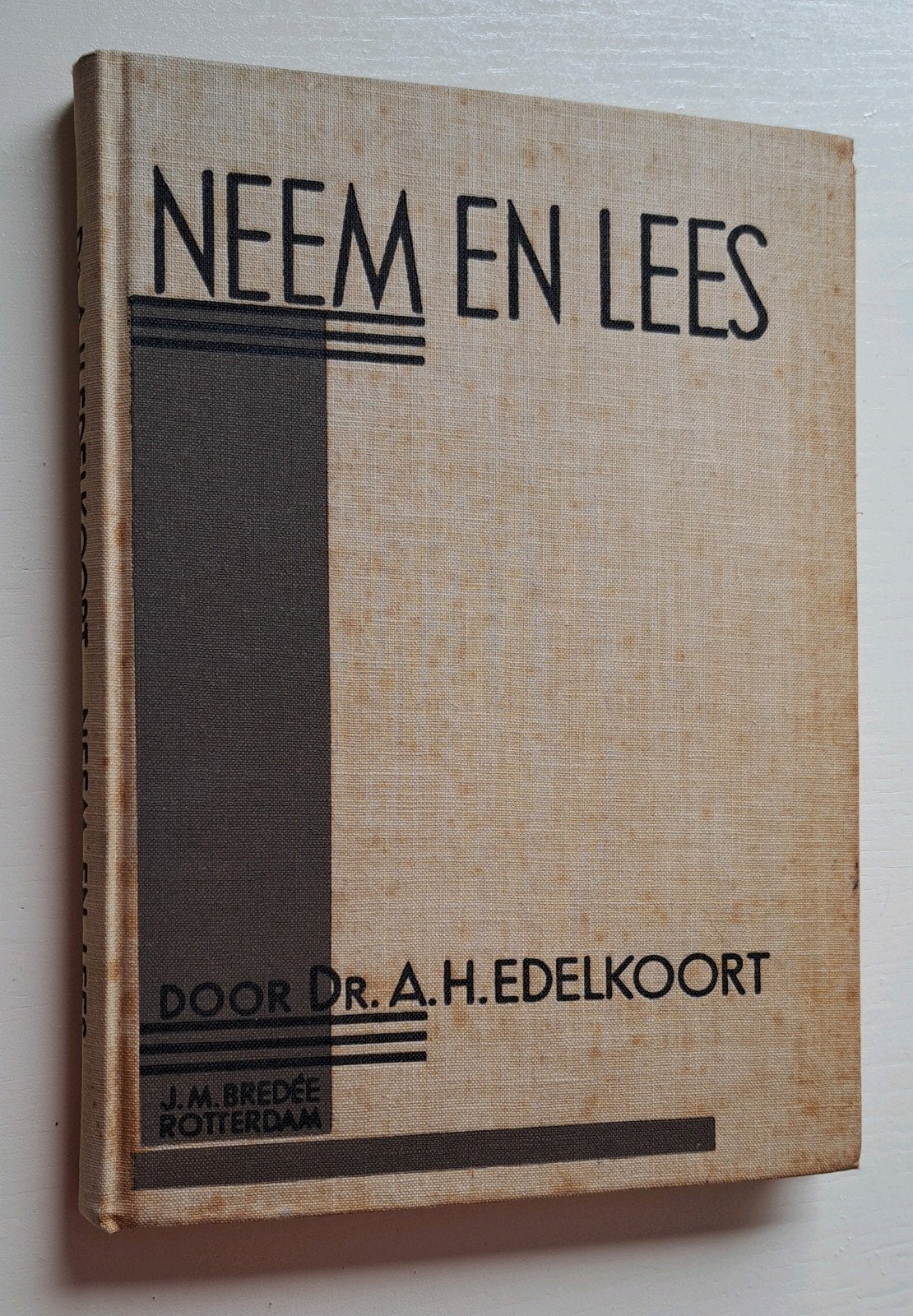 Neem en Lees - Dr. A.H. Edelkoort (1936), Ophalen of Verzenden, Gelezen, A.H. Edelkoort, Christendom | Protestants