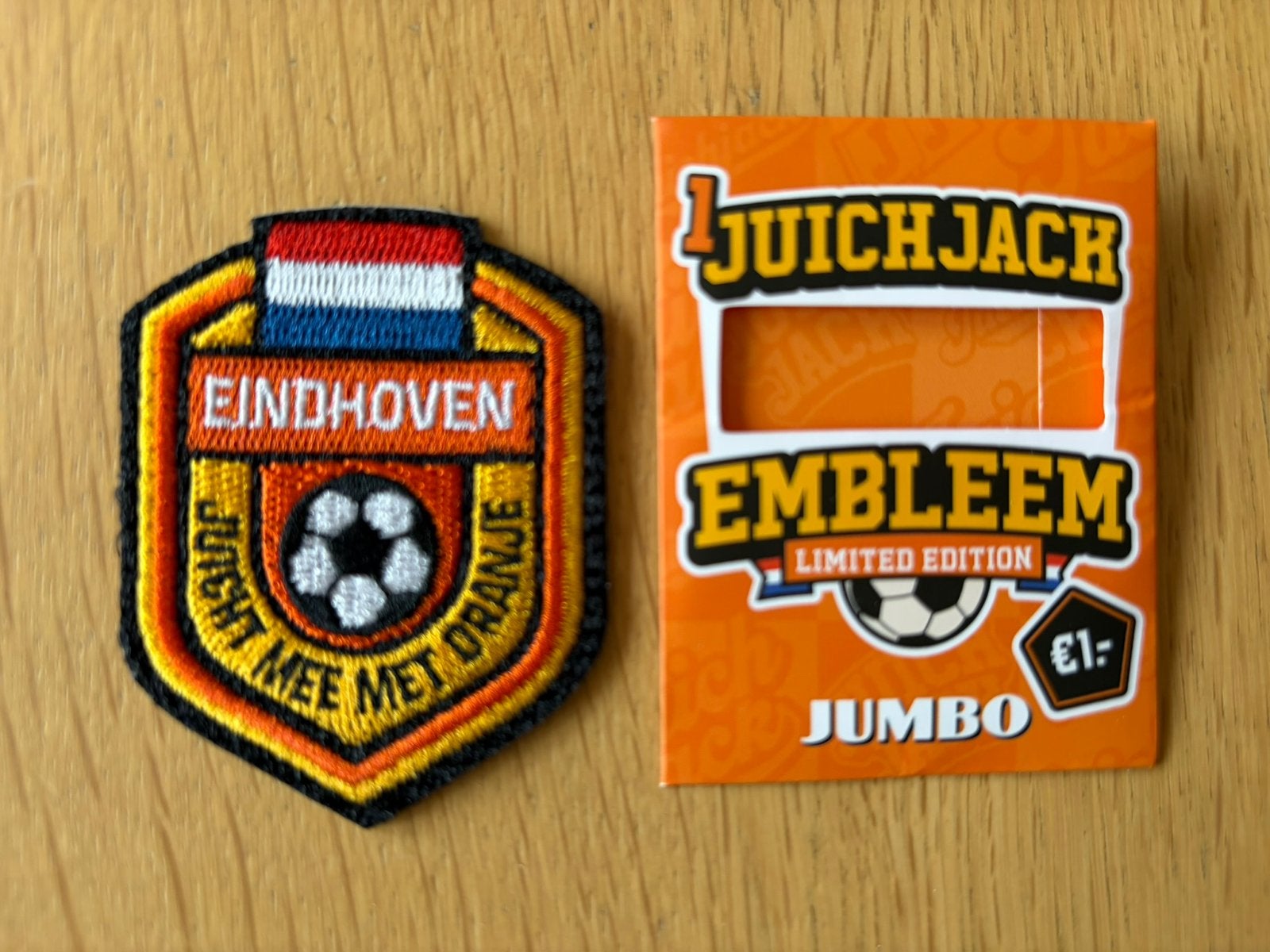 Jumbo juichjack eindhoven embleem limited, Ophalen of Verzenden, Nieuw