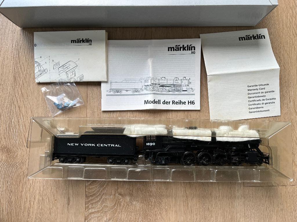 Marklin 37970 New York Central mikado, Hobby en Vrije tijd, Modeltreinen | H0, Wisselstroom, Locomotief, Ophalen of Verzenden