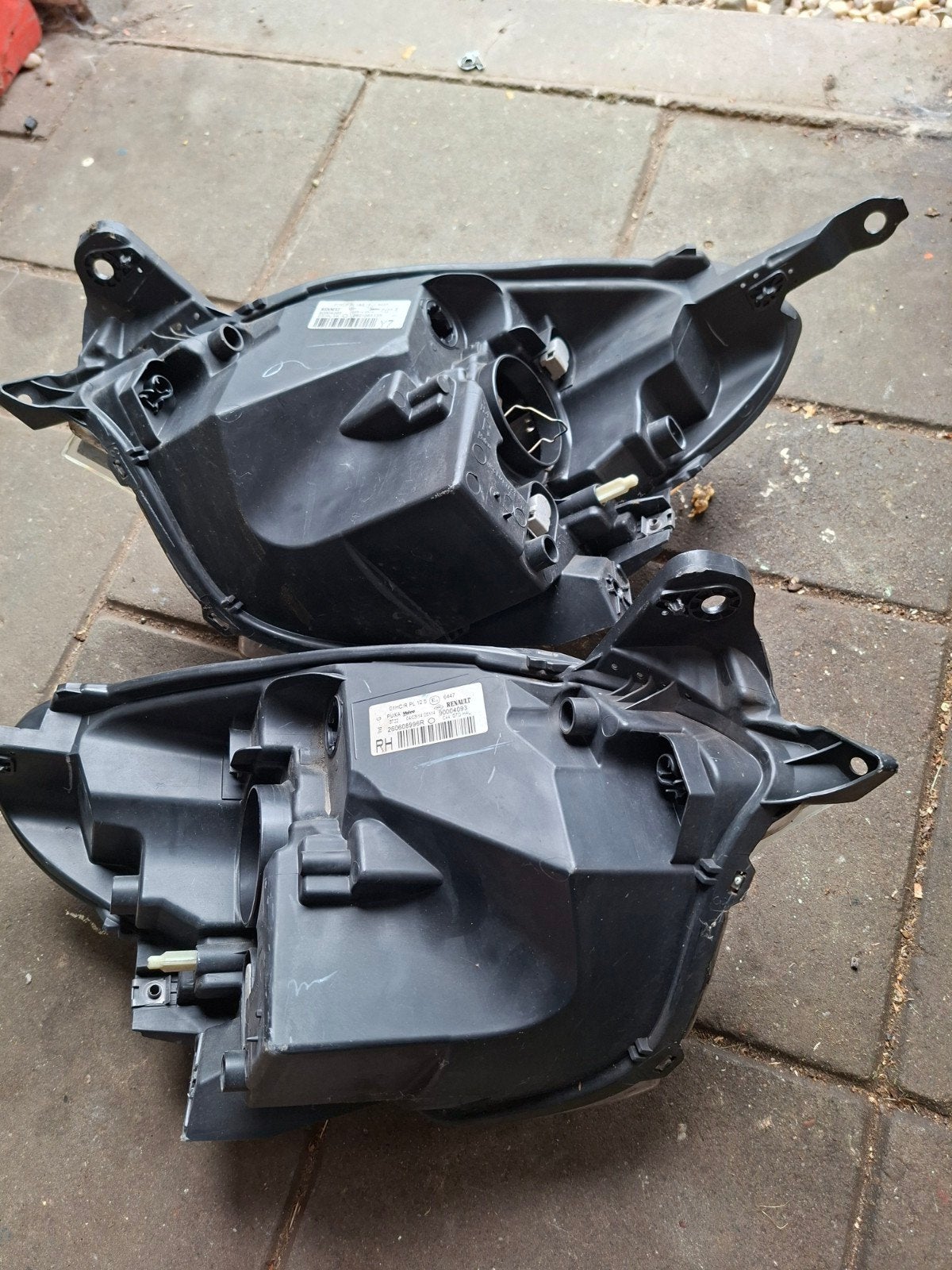 Koplampen twingo 2, Ophalen, Renault