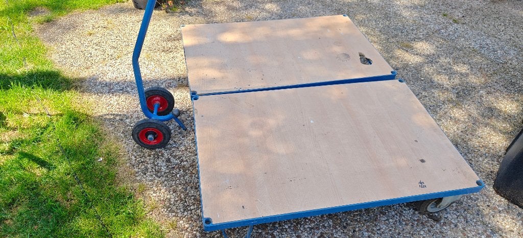 Fetra rolplateau met trek/duw beugel, 100 liter of meer, Ophalen, Gebruikt, Transportkar