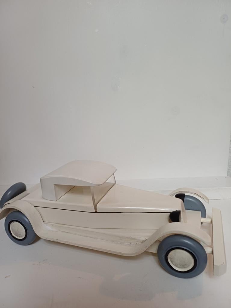 Vintage houten Citroën Roadster Vilac, Ophalen of Verzenden, Zo goed als nieuw