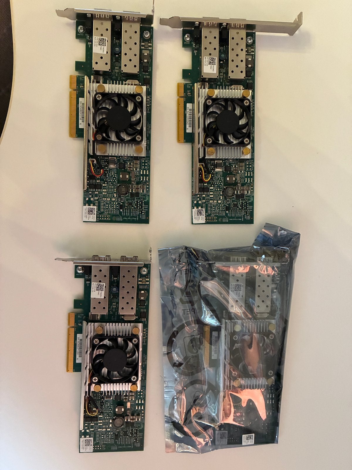 Dell Dual-poorts 10GBe SFP+ Netwerkkaarten, Verzenden, Nieuw, Intern, Dell