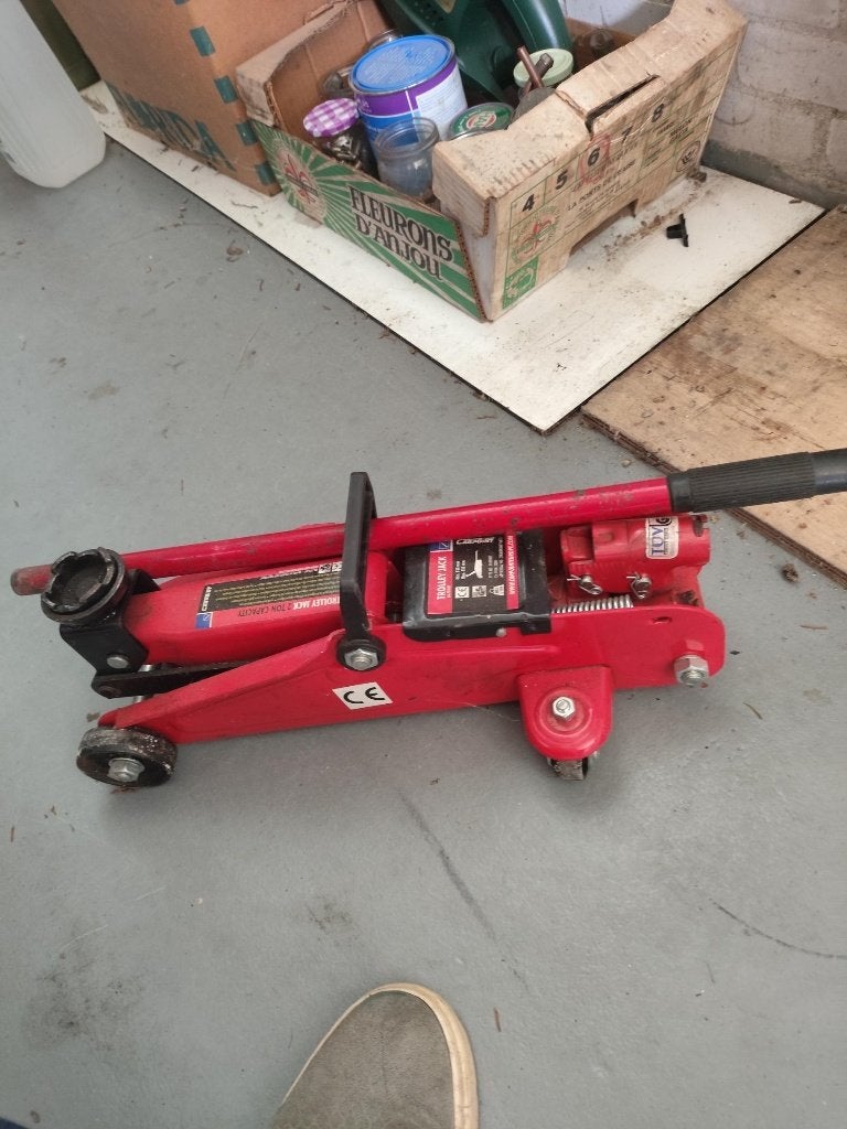 Garagekrik 2 ton, Auto diversen, Krikken, Ophalen, Gebruikt, Hydraulisch, Garagekrik