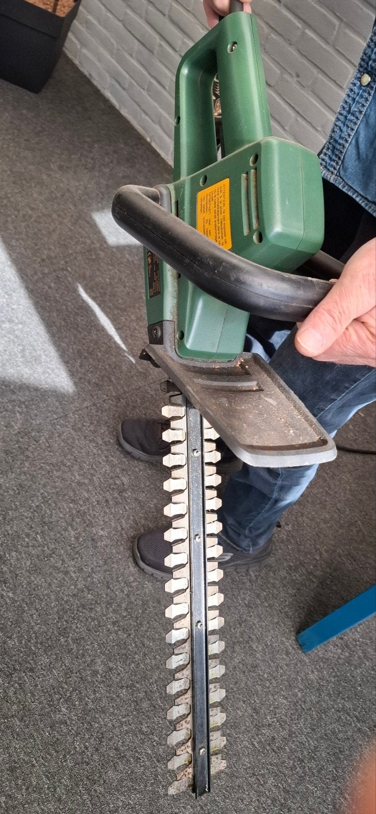 Black & Decker GT 221 elektrische heggenschaar, Ophalen, Gebruikt, Elektrisch, Black & Decker