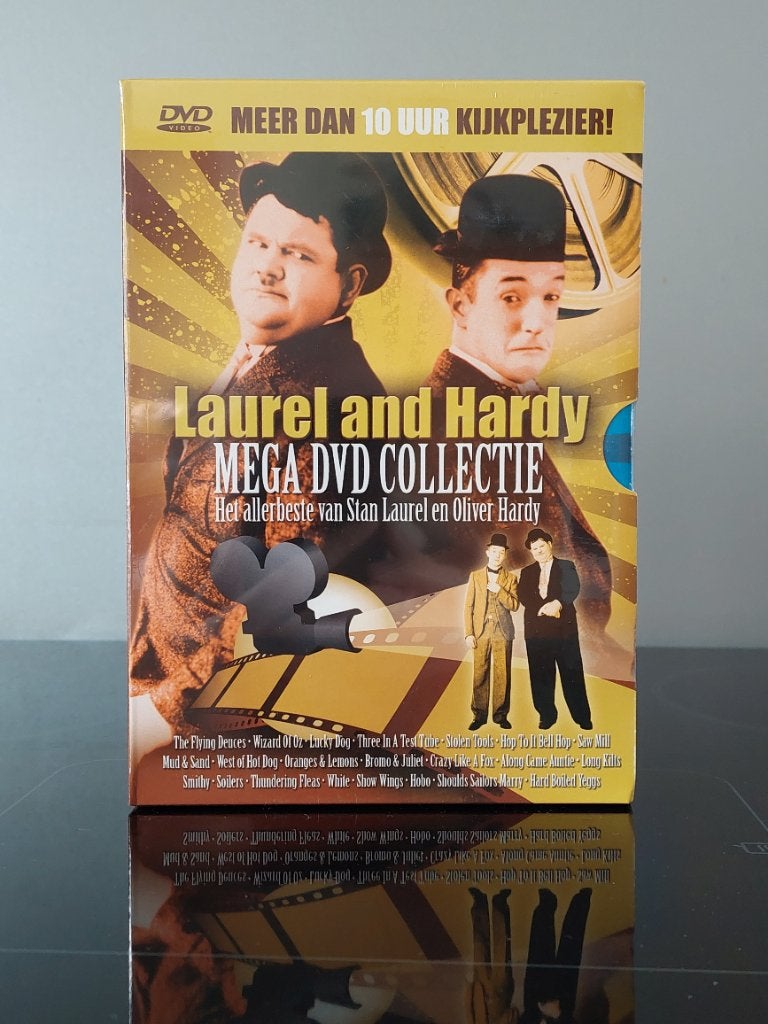 Laurel & Hardy DVD box, Actiekomedie, Alle leeftijden, Boxset, Ophalen of Verzenden
