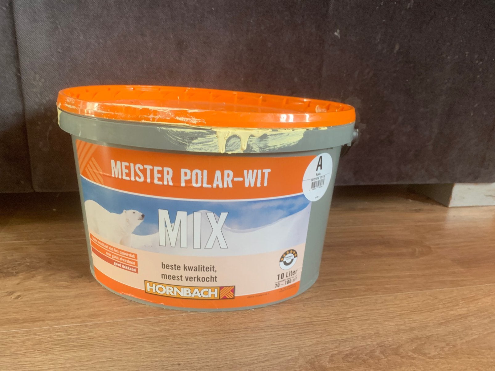 Gele muurverf 10 liter hornbach, Ophalen, Geel, 10 tot 15 liter, Verf