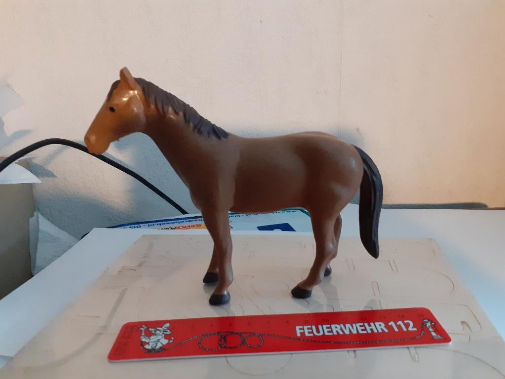 Bruin paard, dierfiguur Bruder (13x16), Ophalen of Verzenden, Zo goed als nieuw, Paard, Beeldje of Figuurtje