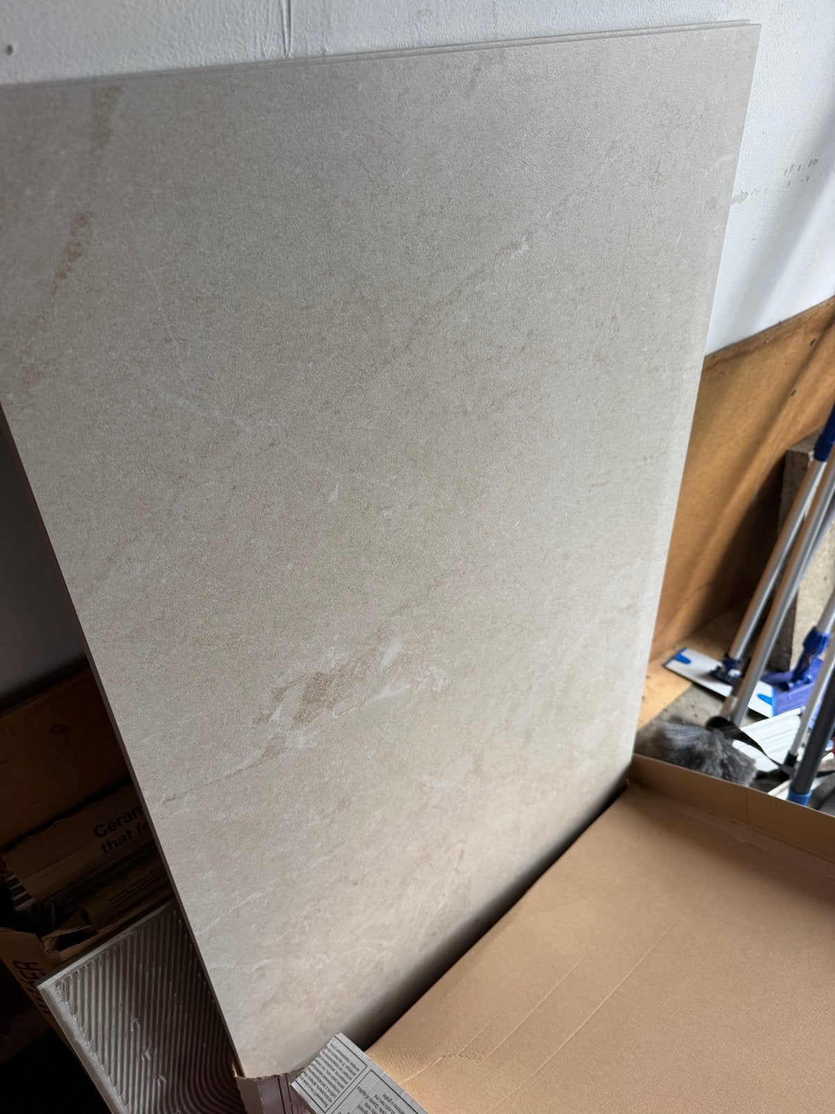 Badkamer tegel 60x120 pamesa constanza  mat desert, 60 cm of meer, Keramiek, Nieuw, 20 tot 40 cm